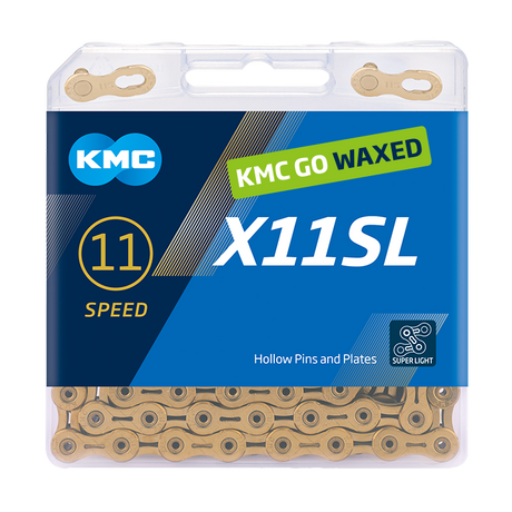 Kmc lánc x11sl lánc x11sl 118 láncszem ti-n arany viaszos