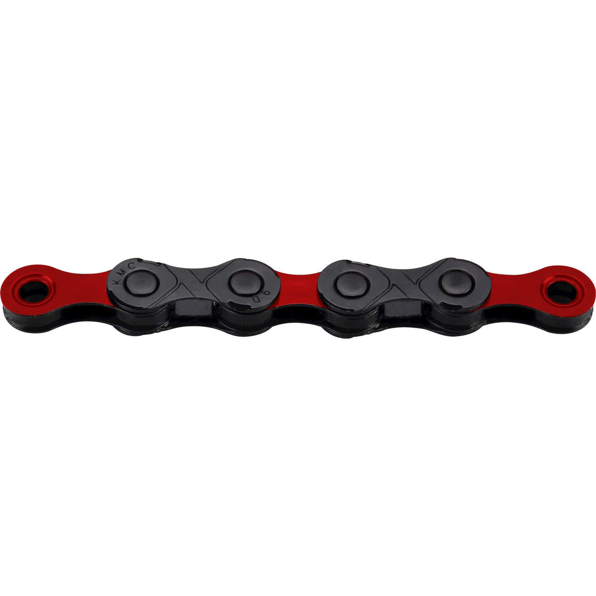 KMC Bicycle Chain DLC 12 126 Schakels - Red Black - 272G