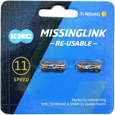 KMC Missing Link 11R Ti-N Gold 5.2mm - Silver