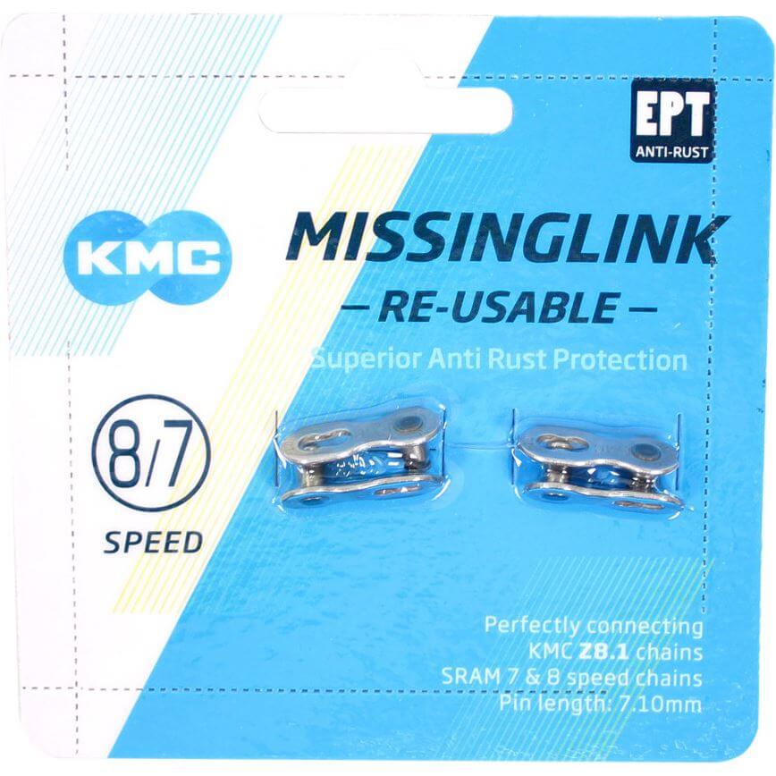 KMC Connecting Link MissingLink 7 8R EPT silver 7.10mm 7 8v(2)