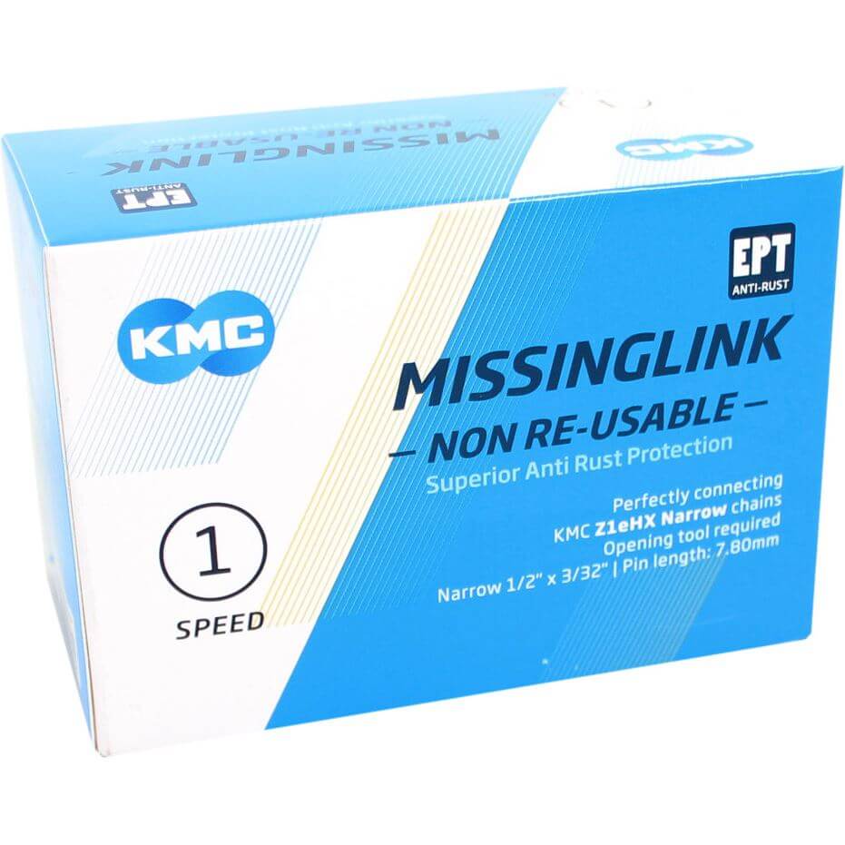 KMC Sloesschip Missing Link Z1EHX nr ept Silberschmal (40)