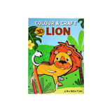 Color and craft your own 3D animal