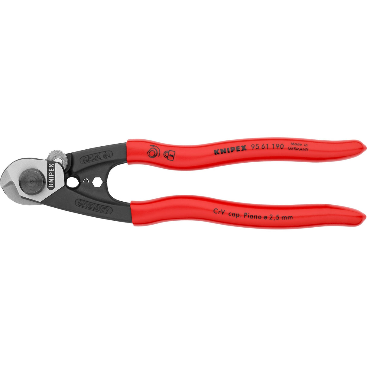 KNIPEX ACCIAIO VIVISI DI ACCIAIO 9561190