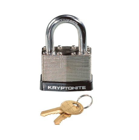 Kłódka kryptonitowa 8 x 3 cm stal srebrno-czarna