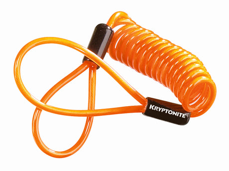 Kryptonite reminder cable for disc lock orange