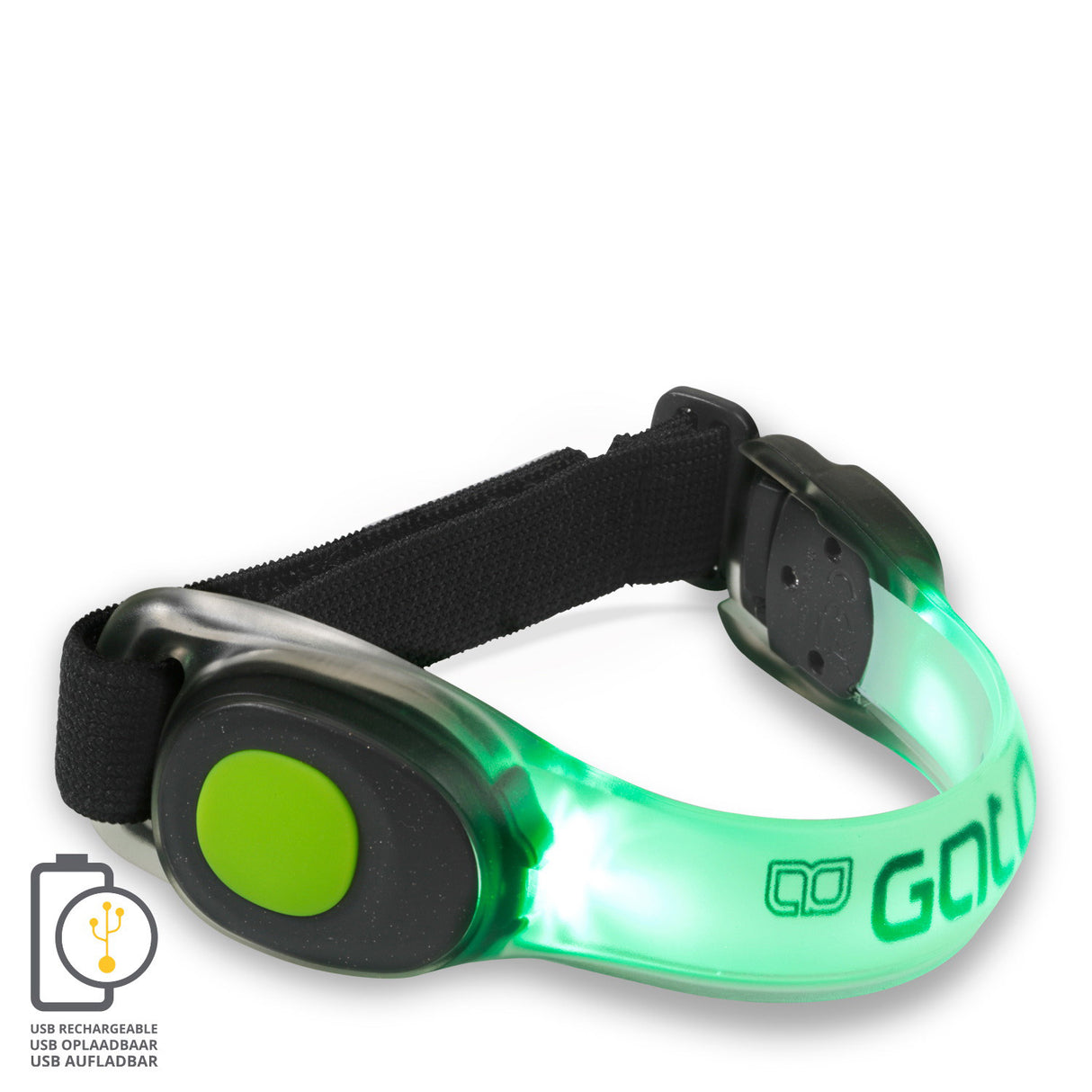 Gato Neon LED arm light USB green one size
