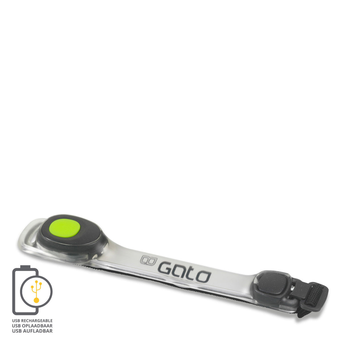Gato Neon LED arm light USB green one size