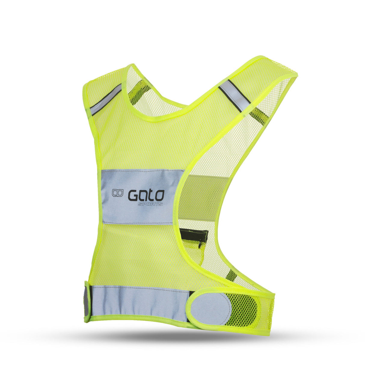 OUTWET X VEST REFLEKTIV NEON GUL STOR