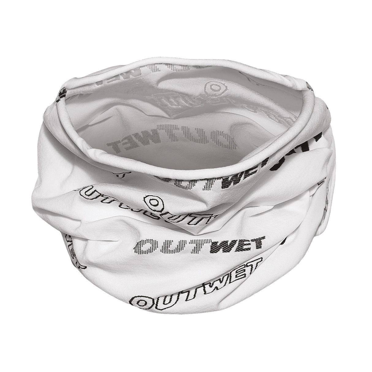 Outwet buff scarf white ow neck uni size