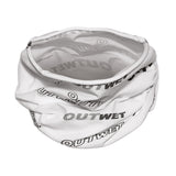 Outwet buff scarf white ow neck uni size