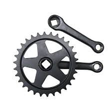 Kliky 36t 125mm černé