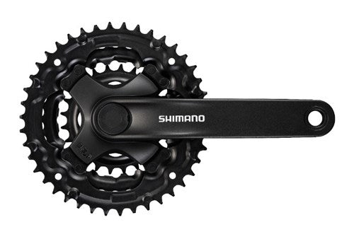 Shimano Crankkel Tourney CG Triple 24-34-42 175 mm ZW. -4 mm