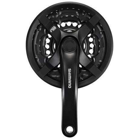 Shimano crankset Tourney CG triple 24-34-42 170mm black. -4mm