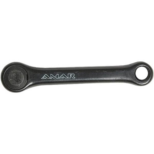 Mechanizm korbowy Pieper, lewa korba, 4-krawędziowa, 125 mm, stal b