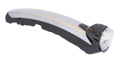 Žaromet Gazelle Fenderlight V2 Hub Dynamo - Srebrna črna