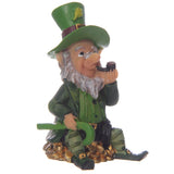 Irish lucky leprechaun miniature figurines