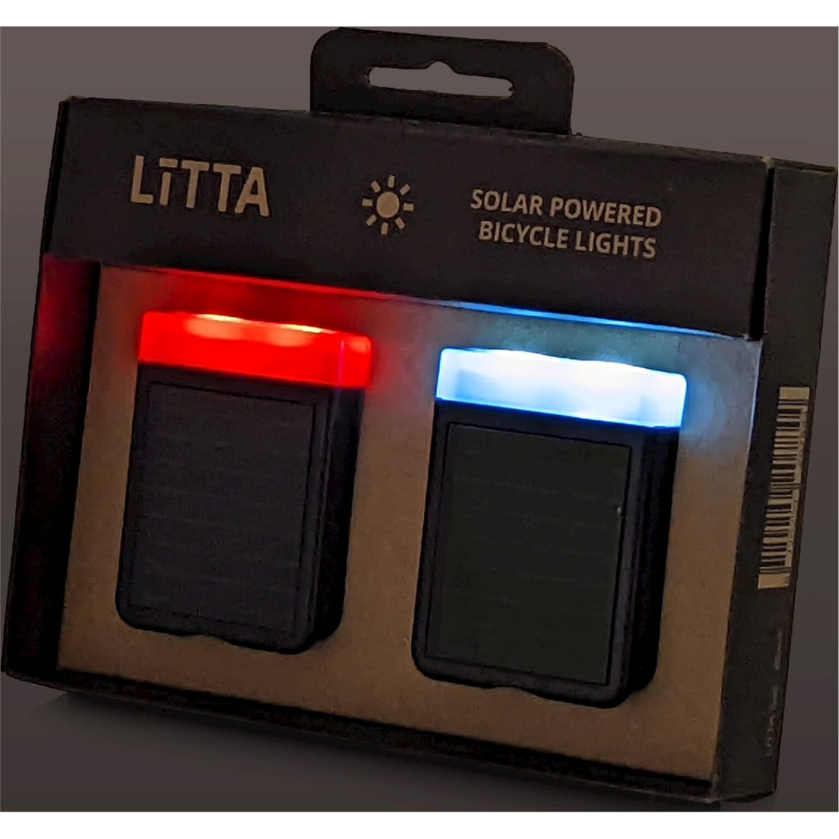 Litta Lighting Set Solar energy Black