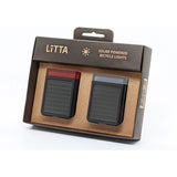 Litta Lighting Set Solarenergie Schwarz