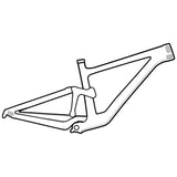 Lizardskins clear protective frame wrap - cable rub kit