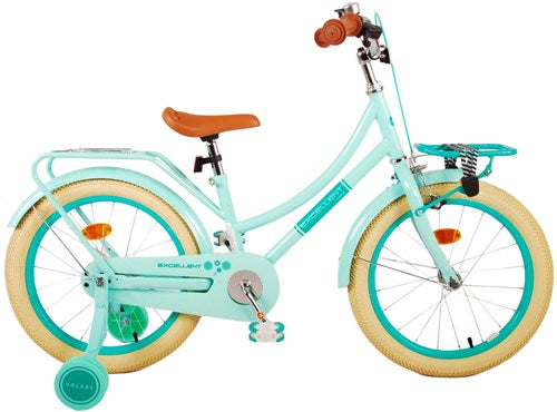 Volare Excelless Children's Bicycle - Girls - 18 polegadas - Verde - 95% montado