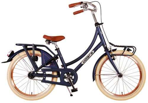 Chicas de bicicleta infantil de la abuela de Volare de 20 pulgadas azul mate azul