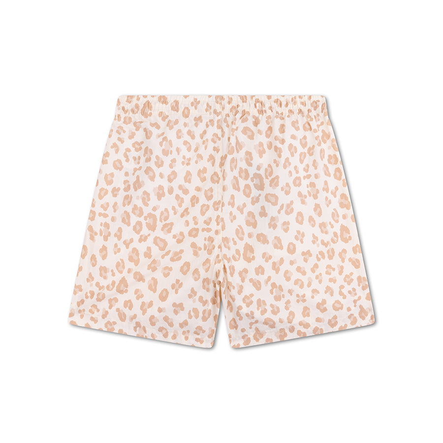Leopard | Béžové dívčí UV plavky
