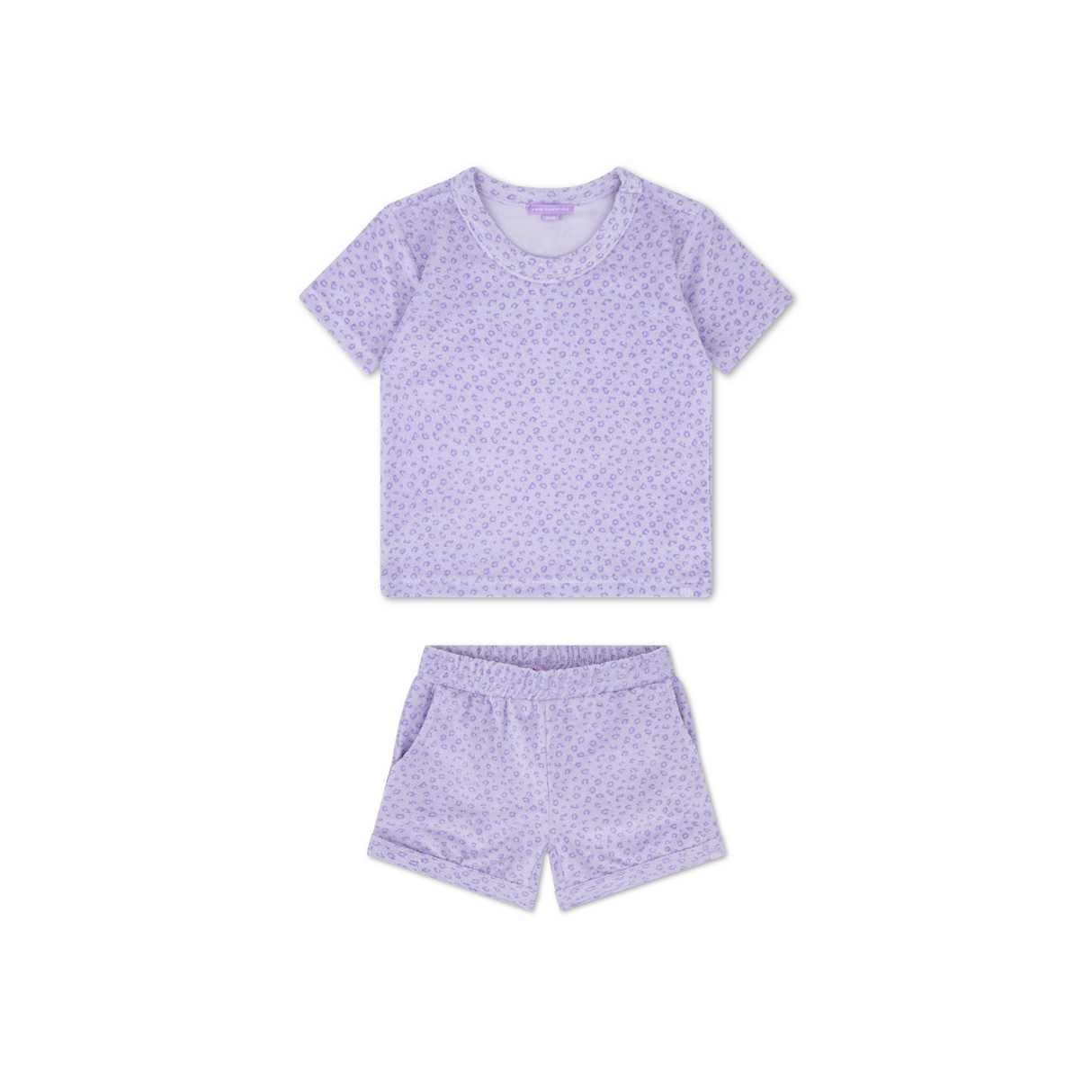 Leopard | flieder Meedercher Set Beach - Muslin