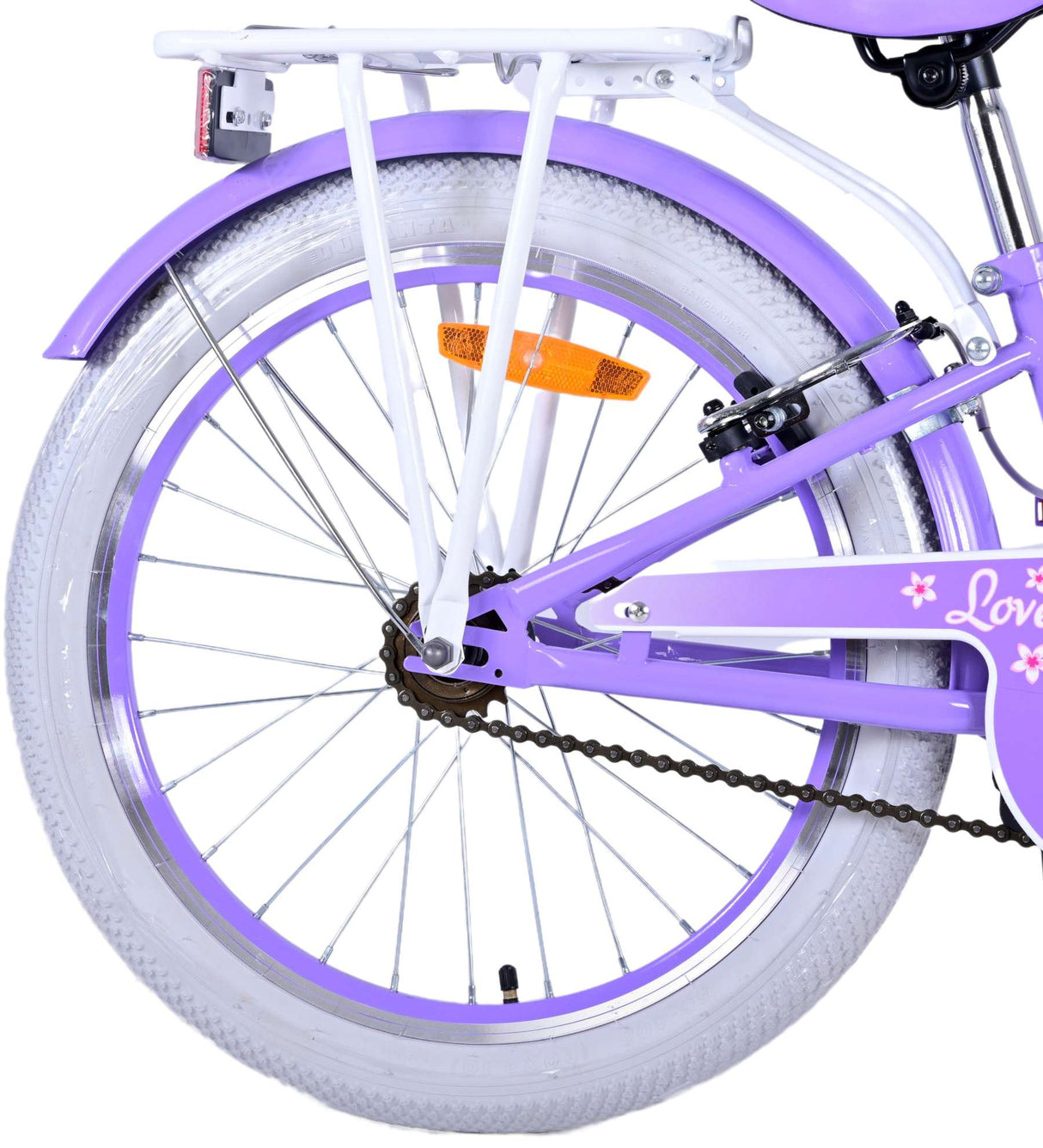 Volare lovely children's bike girls 20 inch purple two hand brakes