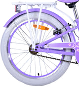 Volare Lovely Children's Bike Girls 20 Inch Purple Two Hand Brakes