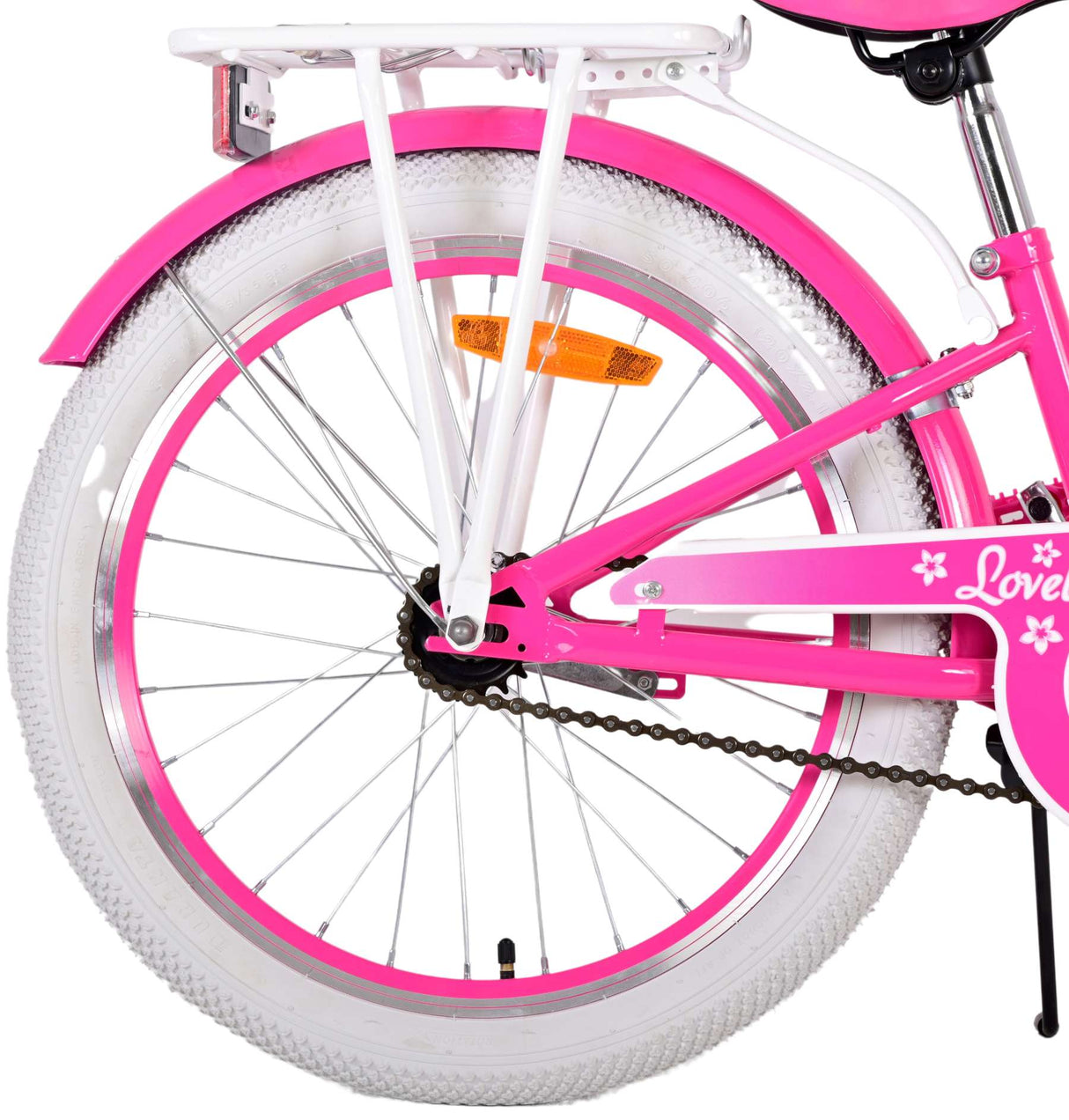 Volare Lovely Children's Bicycle - Girls - 20 inch - Pink