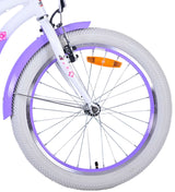 Volare Lovely Children's Bike Girls 20 Inch Purple Two Hand Brakes