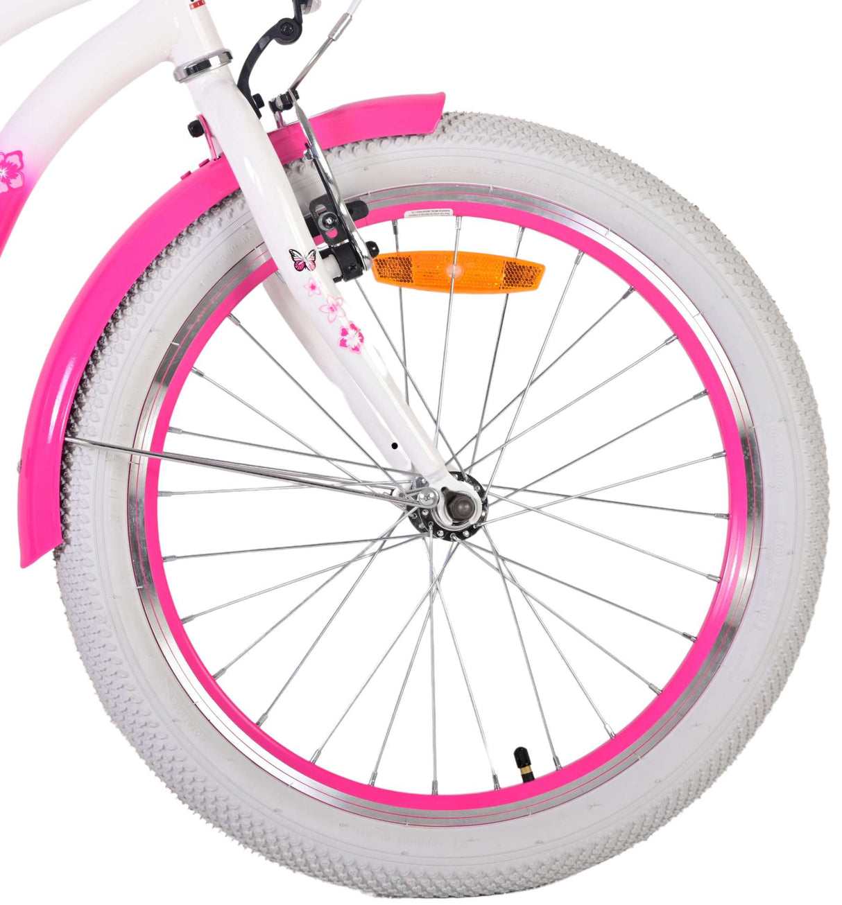 Volare Lovely Children's Bicycle - Girls - 20 inch - Pink