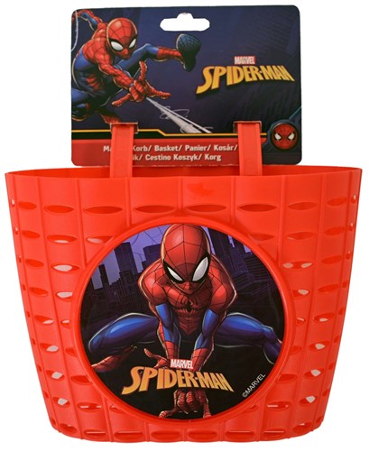 Volare spider-man plastkurv - gutter - rød