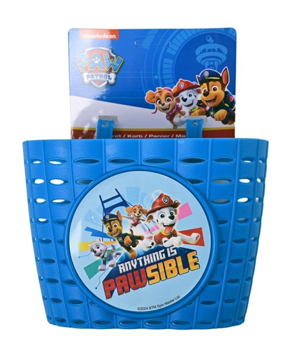 Paw patrulje PVC kurv blå