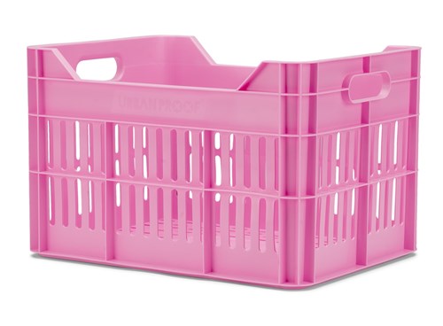 Dutchperfect urbanproof crate click 30l rpet bright pink