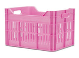 Dutchperfect urbanproof crate click 30l rpet bright pink