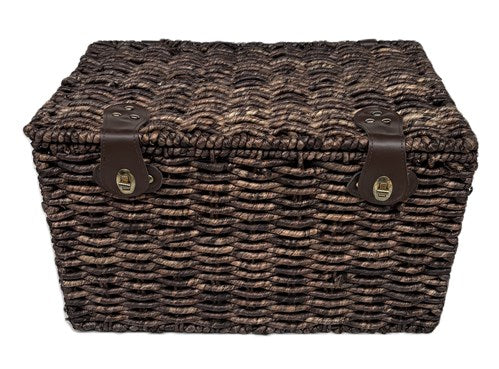 Baker's basket brown large 47x31x28 with lid
