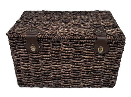 Baker's basket brown large 47x31x28 with lid