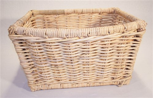 Pit-wicker classic basket with belly natural