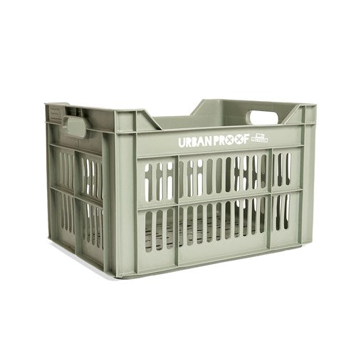 Bicycle crate Recycled 30 liter polypropylene mint green