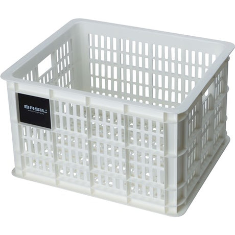 Basil Fietskrat M - Közepes - 29,5 liter - Fehér
