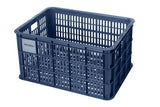 Basil bicycle crate L - large - 40 liters - blue
