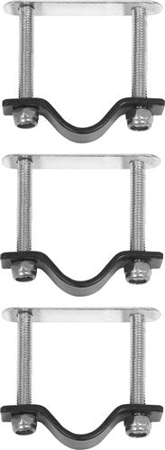 Bicycle crate mounting kit galvanized
