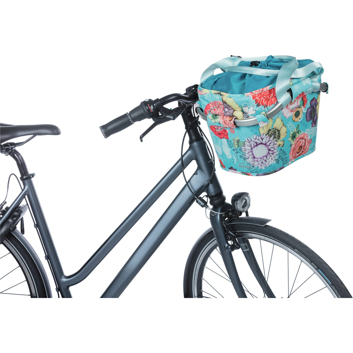 Basil Bloom Field Carry all KF – fietsmand – voorop geel