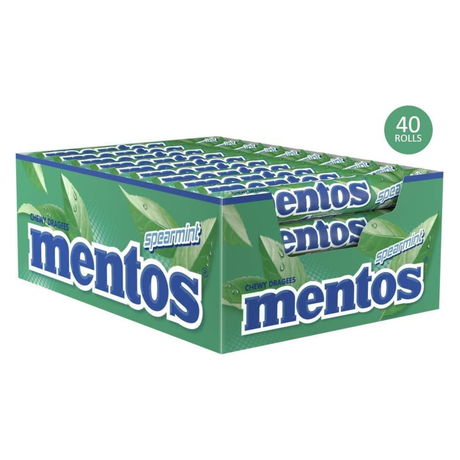 Mentos Spearmint Roll (40 x 37,5 gr)