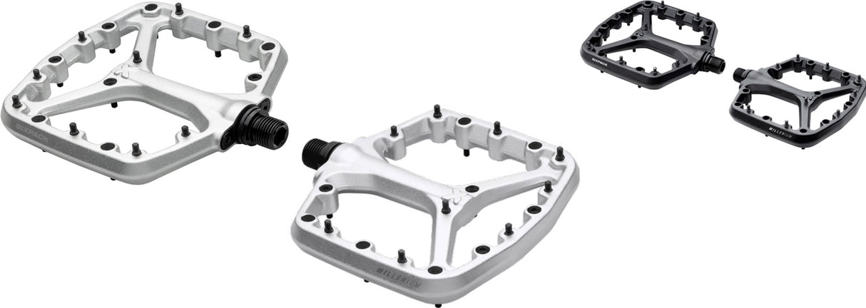 Sixpack Racing Millennium 4.0 Platform Pedals | Midnight Black