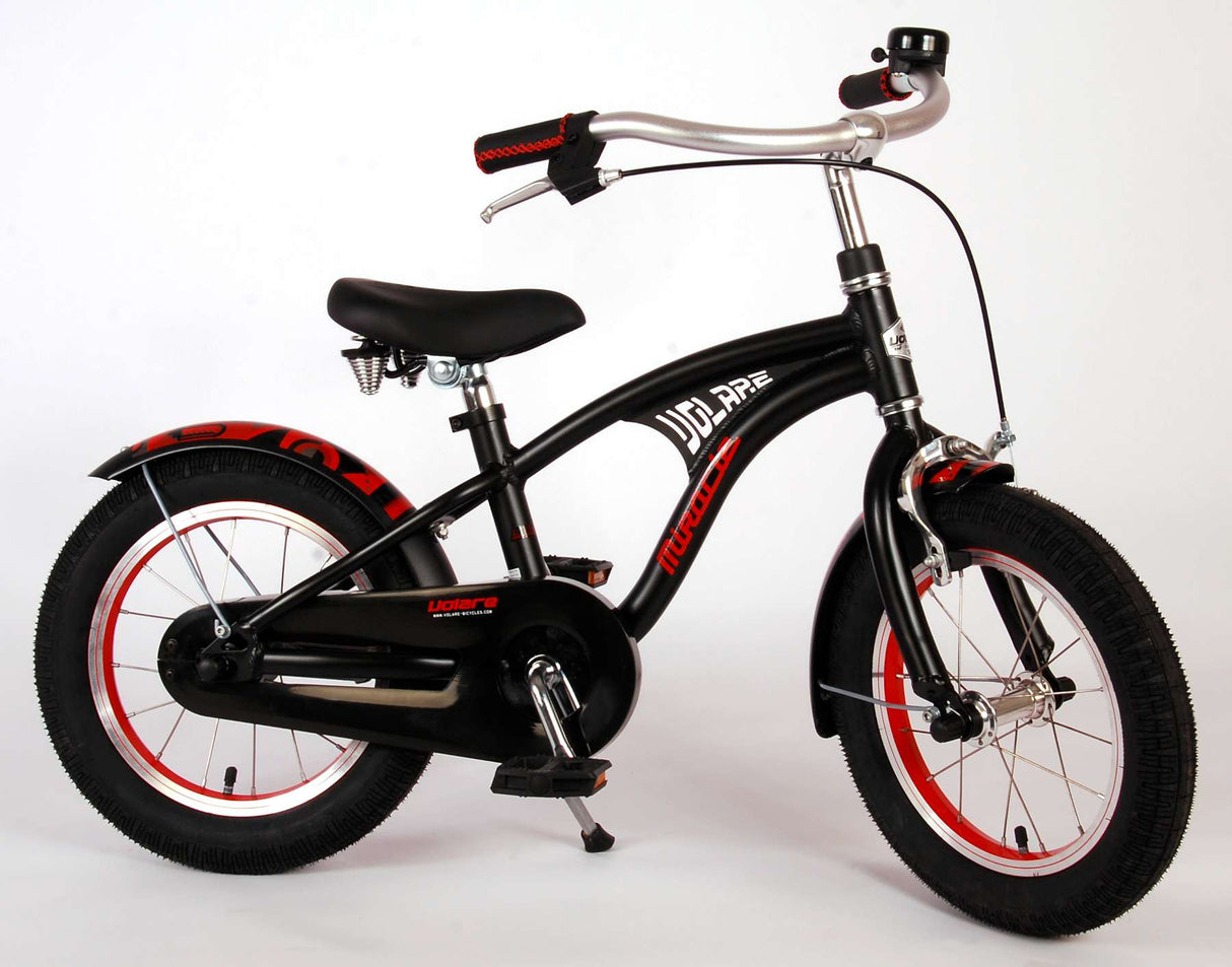 Volare Miracle Cruiser Children's Bike - Boys - 14 cali - Matt Black - Prime Collection