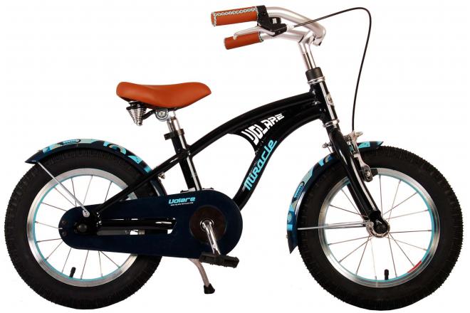 Volare Miracle Cruiser Kinderfiets Jongens 14 inch Mat Blauw Prime Collection