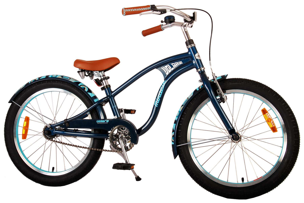 Volare Miracle Cruiser Kinderfiets Jongens 20 inch Mat Blauw Prime Collection