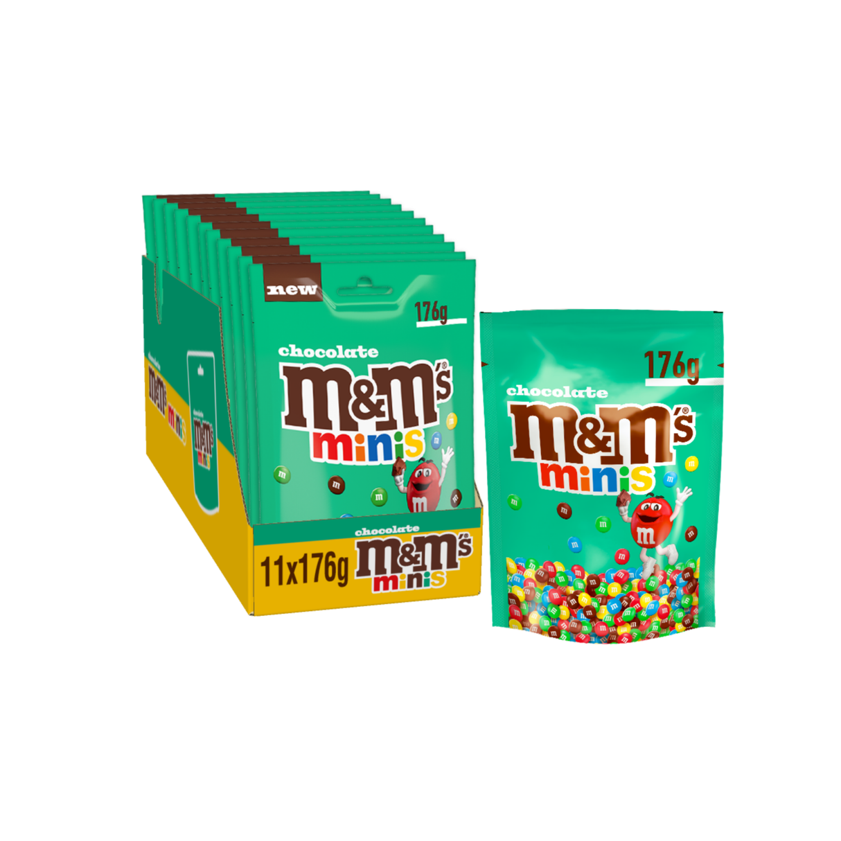 M m's chocolate minis (11x 176gr)